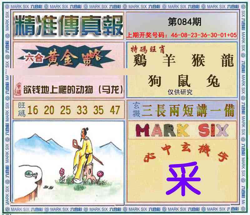 084期精准<傳真報>[图]